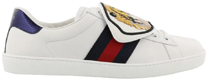 Giày Gucci New Ace 'Tiger Strap' 477102 DOP80 9182