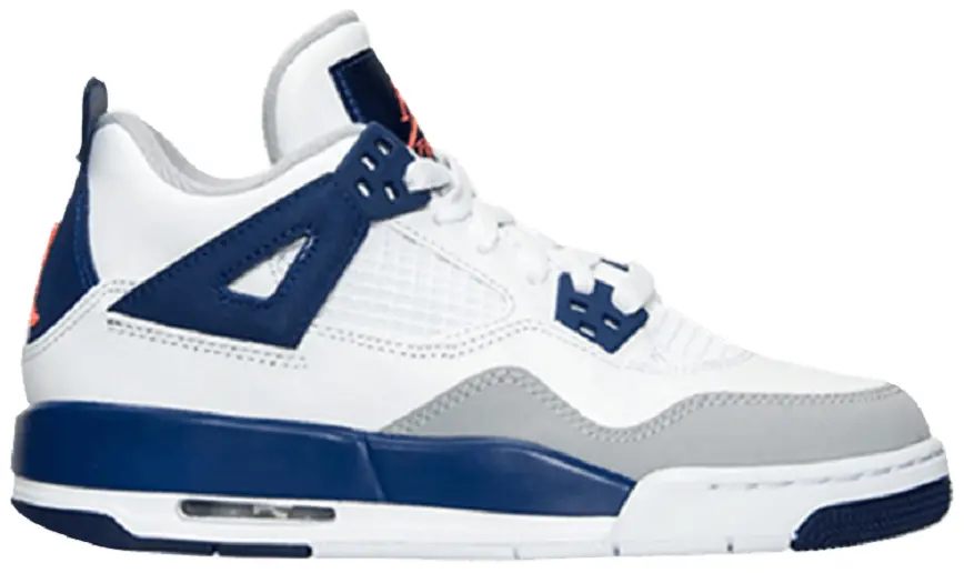Giày Nike Air Jordan 4 GS 'Deep Royal Blue' 487724-132