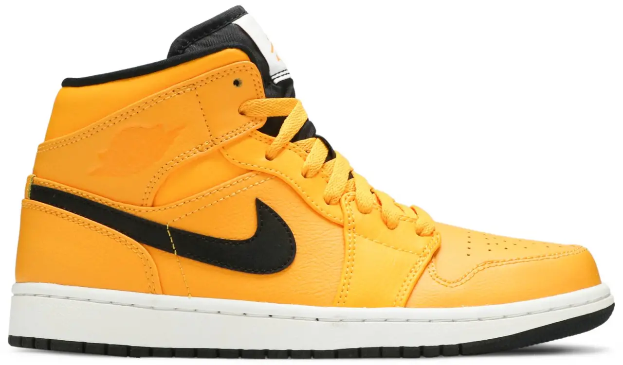 Giày Nike Air Jordan 1 Mid 'University Gold' 554724-700