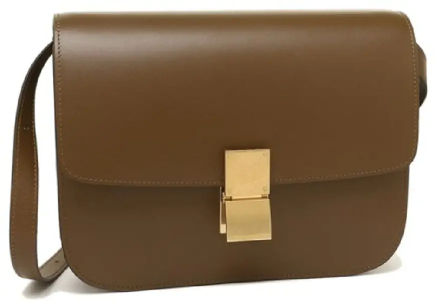 Túi Celine Medium Classic Bag In Box Calfskin Camel 189173DLS.04FG