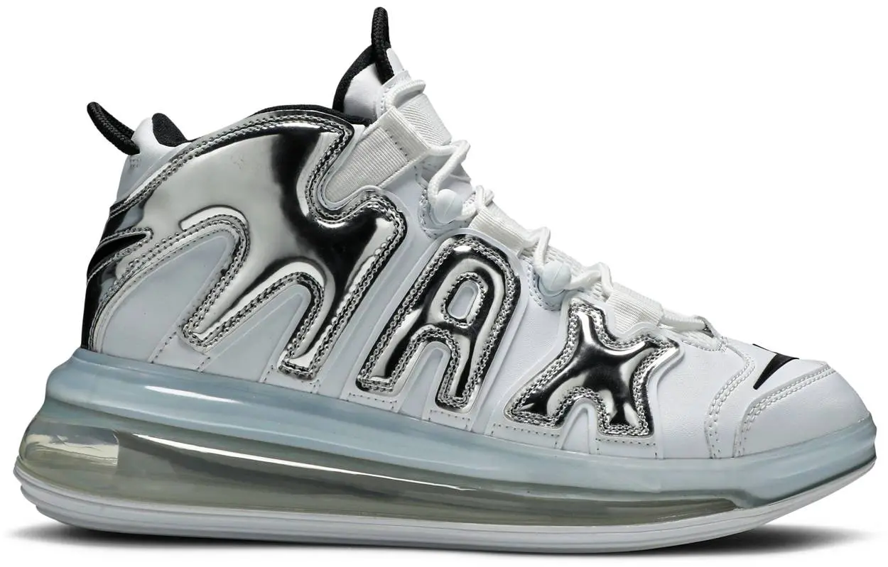 Giày Nike Air More Uptempo 720 QS 'Chrome' BQ7668-100