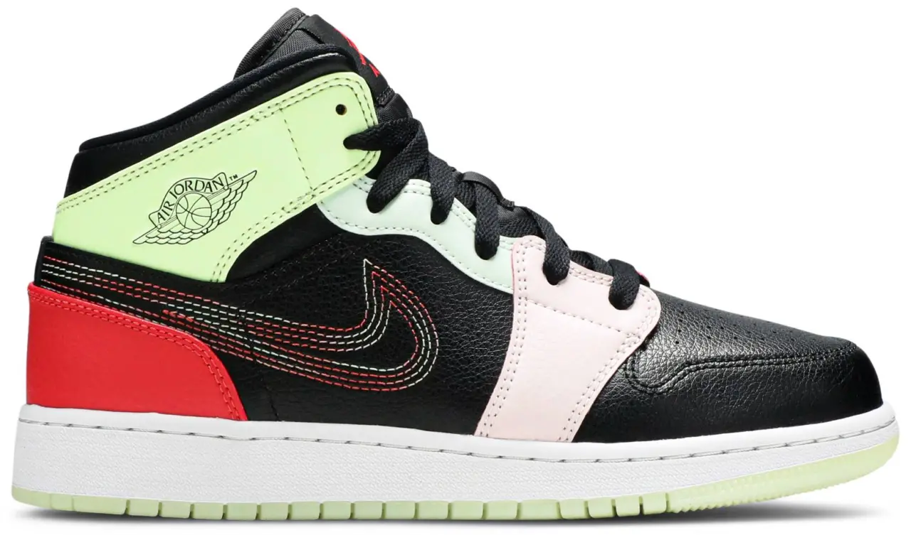 Giày Nike Air Jordan 1 Mid SE 'Glow In The Dark' AV5174-076