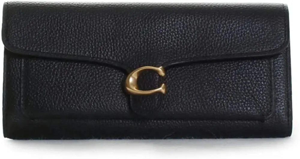 Ví Coach Tabby Long Wallet Black Gold Z7UBRVXUXL
