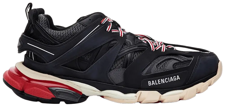 Giày Balenciaga Wmns Track Trainer Black Red 542436-W1GB6-1002