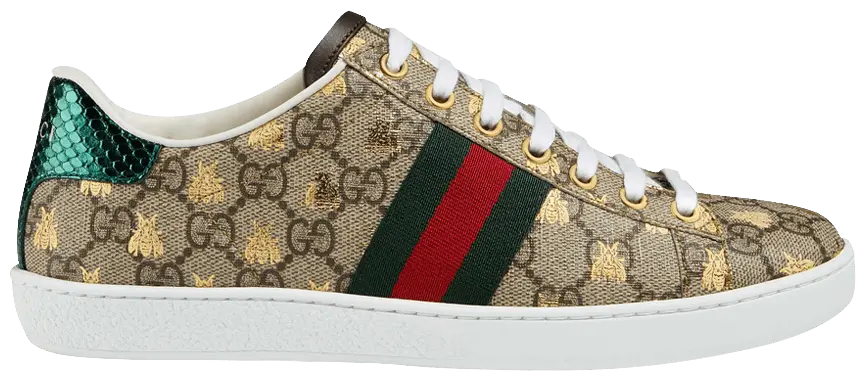Giày Gucci Wmns Ace GG Supreme 'Bees' 550051-9N050-8465
