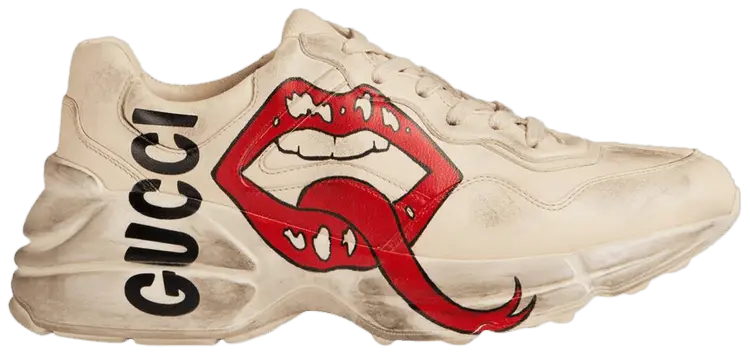 Giày Gucci Wmns Rhyton 'Mouth Print' 552093-A9L00-9522 —