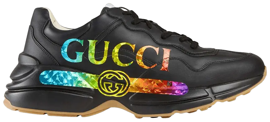 Giày Gucci Rhyton 'Iridescent Logo' 552851 DRW00 1000