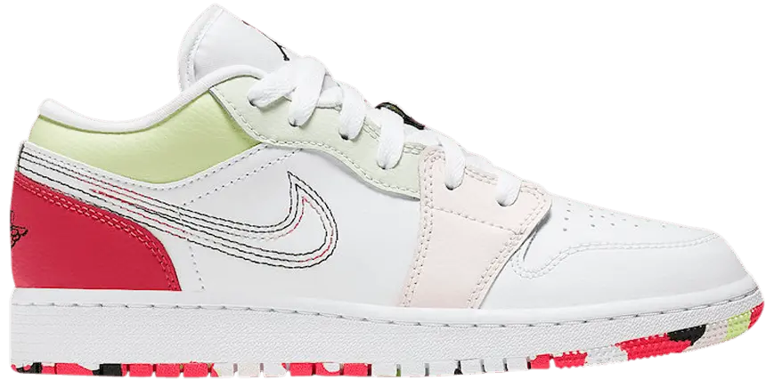 Giày Nike Air Jordan 1 Low GS 'Ember Glow' 554723-176