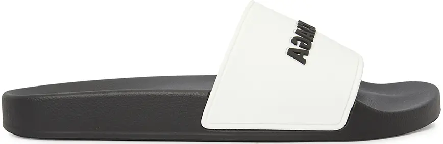 Dép Balenciaga Logo Full Slide 'White' 565826-W1S87-9010