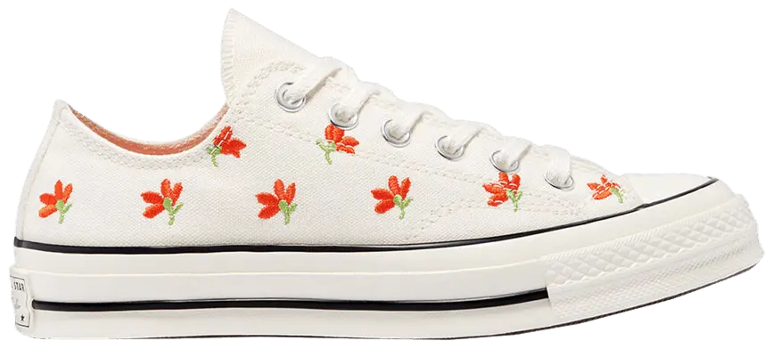 Giày Converse Chuck 70 Low 'Embroidered Garden Party' 570916C
