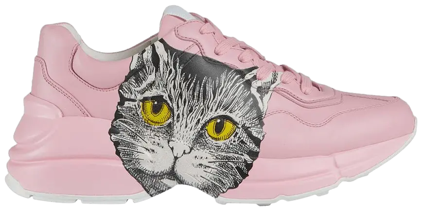 Giày Gucci Wmns Rhyton 'Mystic Cat Light Pink' 583337-DRW00-5823