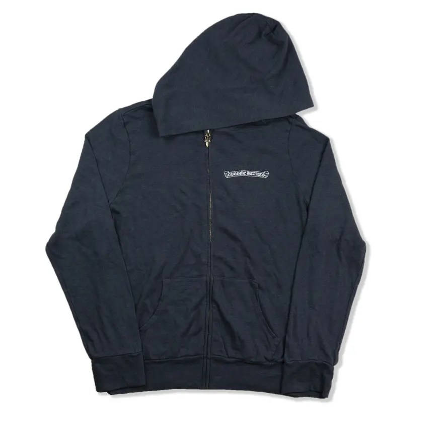 Áo Chrome Hearts Back Colorful Grey Hoodie CH435