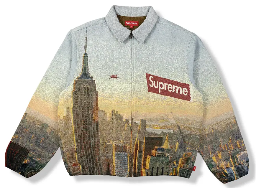 Áo Supreme Aerial Tapestry Harrington Jacket Multicolor SUP-AETHJMC