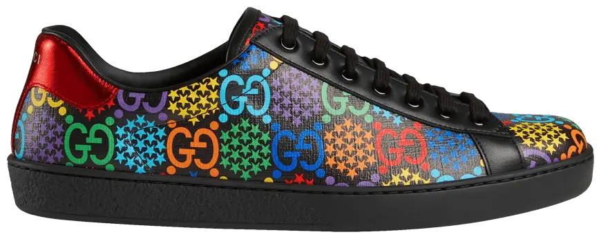 Giày Gucci Ace GG Supreme Low 'Psychedelic Black' 610085-H2020-1110