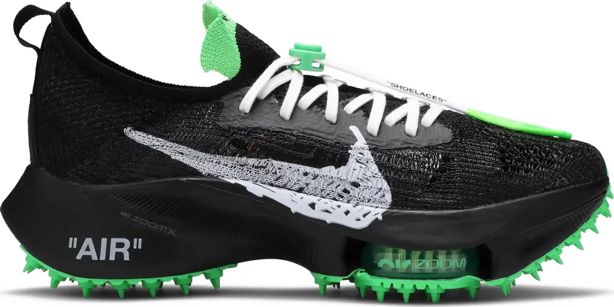 Giày Nike Air Zoom Tempo Next% Flyknit Off-White 'Black' CV0697-001
