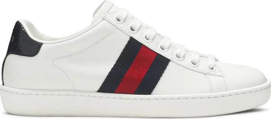 Giày Gucci Wmns Ace 'White Blue Red' 387993-02JR0-9072
