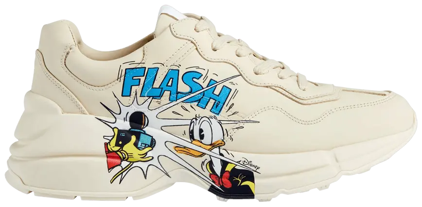Giày Gucci Wmns Rhyton x Disney 'Donald Duck' 646506-DRW00-9522