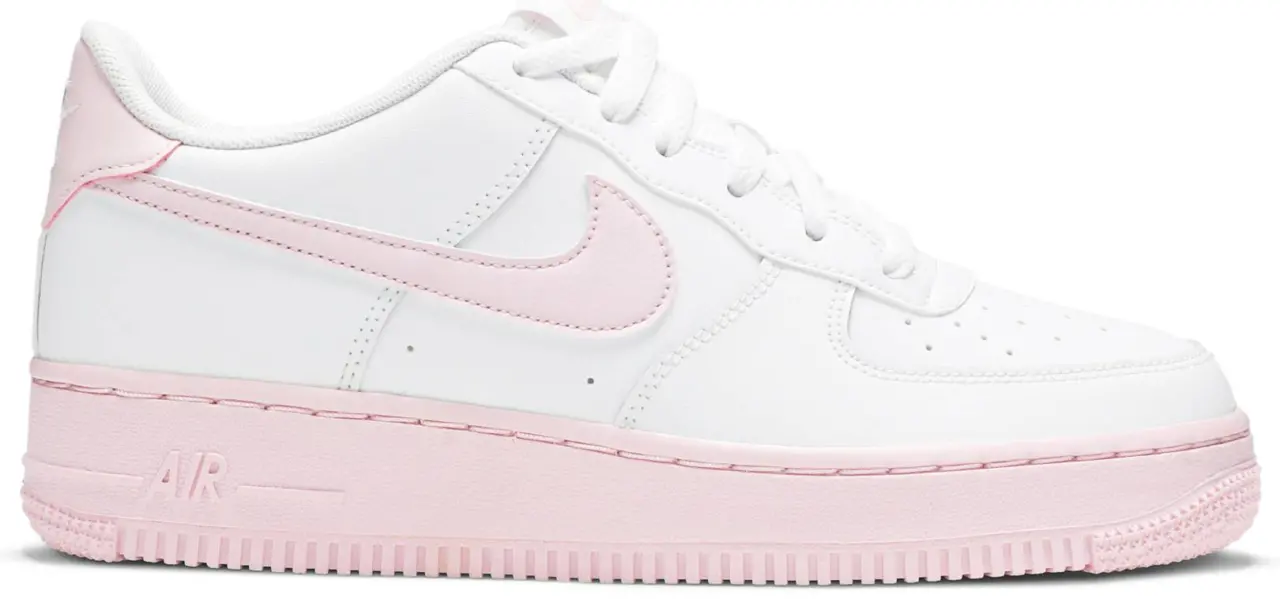 Giày Nike Air Force 1 GS 'White Pink Foam' CV7663-100