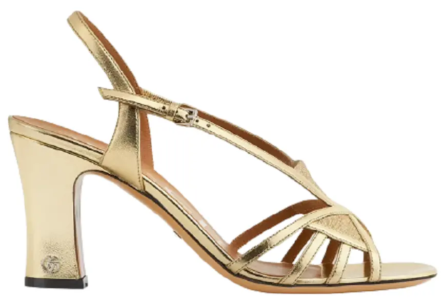 Giày Gucci Women's Sandal with Mini Double G 656385-1XX40-8053