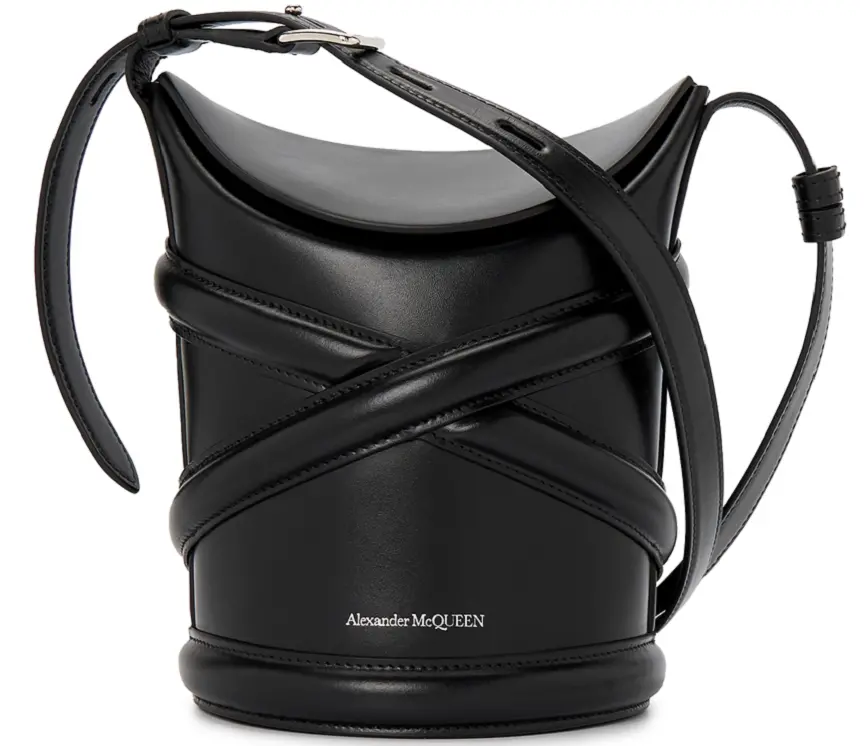 Túi Alexander Mcqueen Curve 'Black' 656467-1YB40-1000