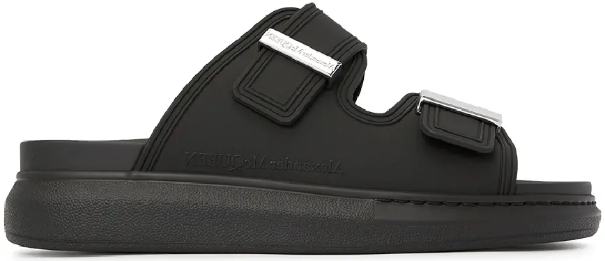 Dép Alexander Mcqueen Hybrid Slide 'Black' 663563-W4Q51-1081