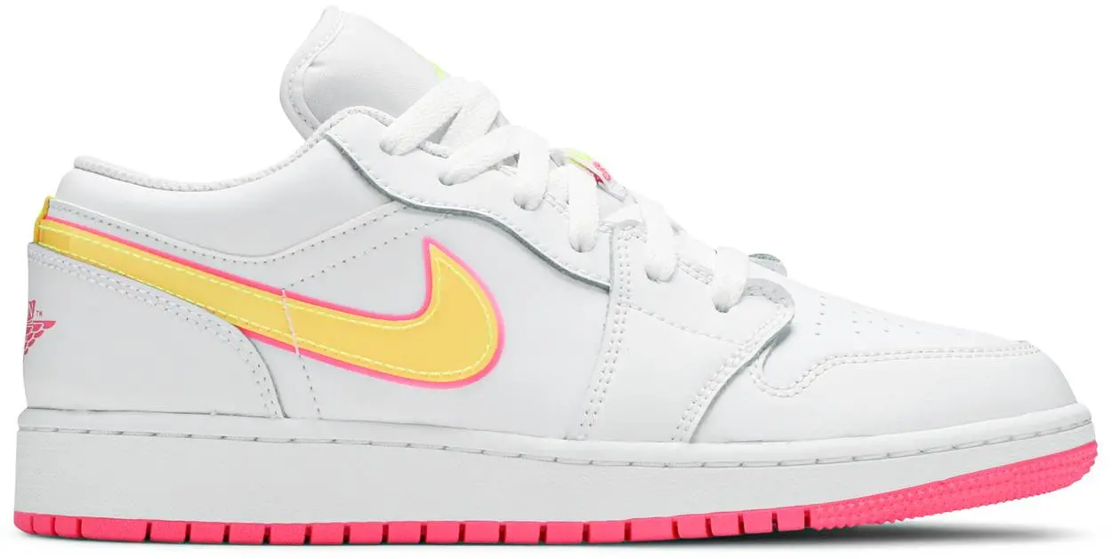 Giày Nike Air Jordan 1 Low GS 'Edge Glow' CV4610-100