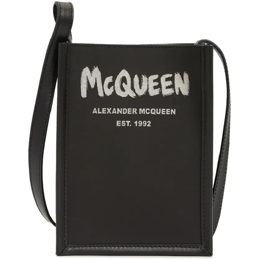 Túi Alexander Mcqueen Graffiti Logo Mini 'Black' 668592-1AAEZ-1073