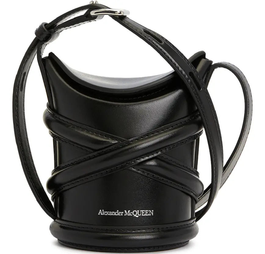 Túi Alexander Mcqueen Curve Mini 'Black' 682683-1YBA7-1000