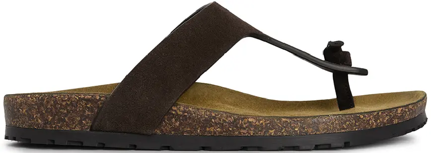Dép Saint Laurent Jimmy 'Brown' 687633-1NZ00-2225