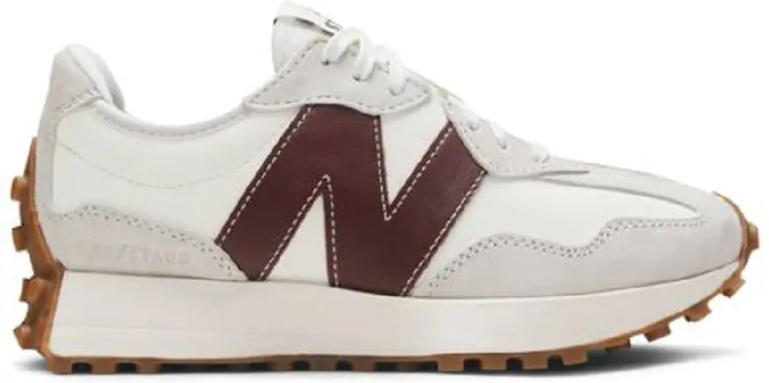Giày New Balance STAUD x Wmns 327 'Grey Burgundy' WS327SG