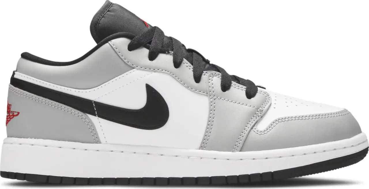 Giày Nike Air Jordan 1 Low GS 'Light Smoke Grey' 553560-030