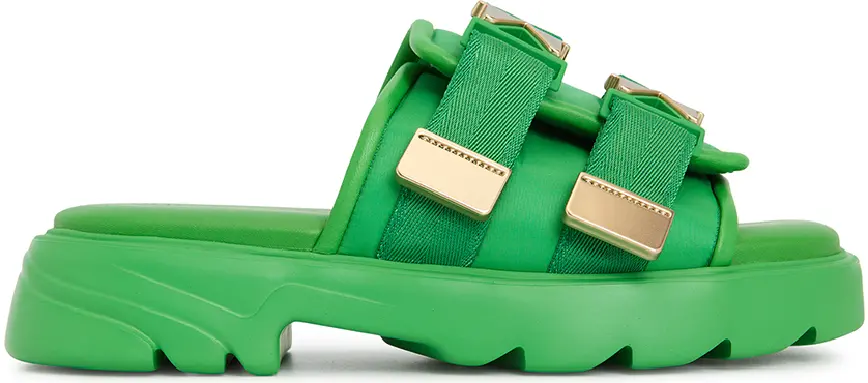 Dép Bottega Veneta Grass Flash 'Green' 690097-V0DS2-3730