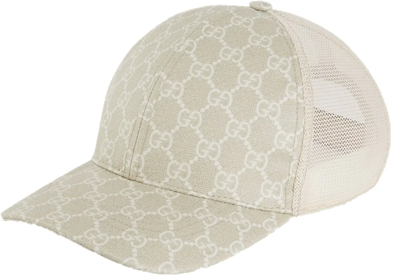 Mũ Gucci Supreme Baseball Hat 'White' 696854-4HANX-9678