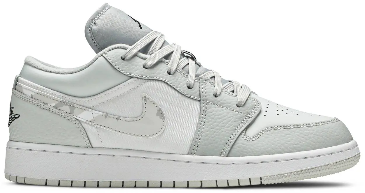 Giày Nike Air Jordan 1 Low SE GS 'White Camo' DD3234-100