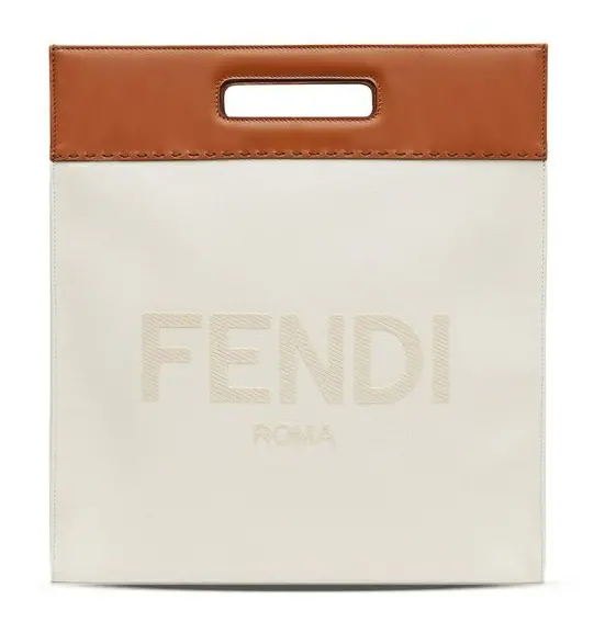 Túi Fendi Shopping Bag Canvas Shopper 'Beige' 7VA481ABVVF1DZO