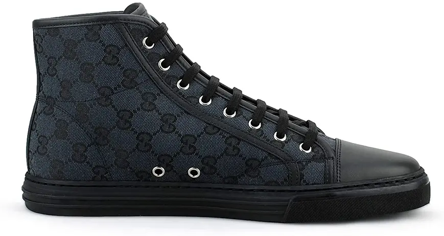 Giày Gucci Original GG Canvas High-top Black 426188-KQWM0-1948