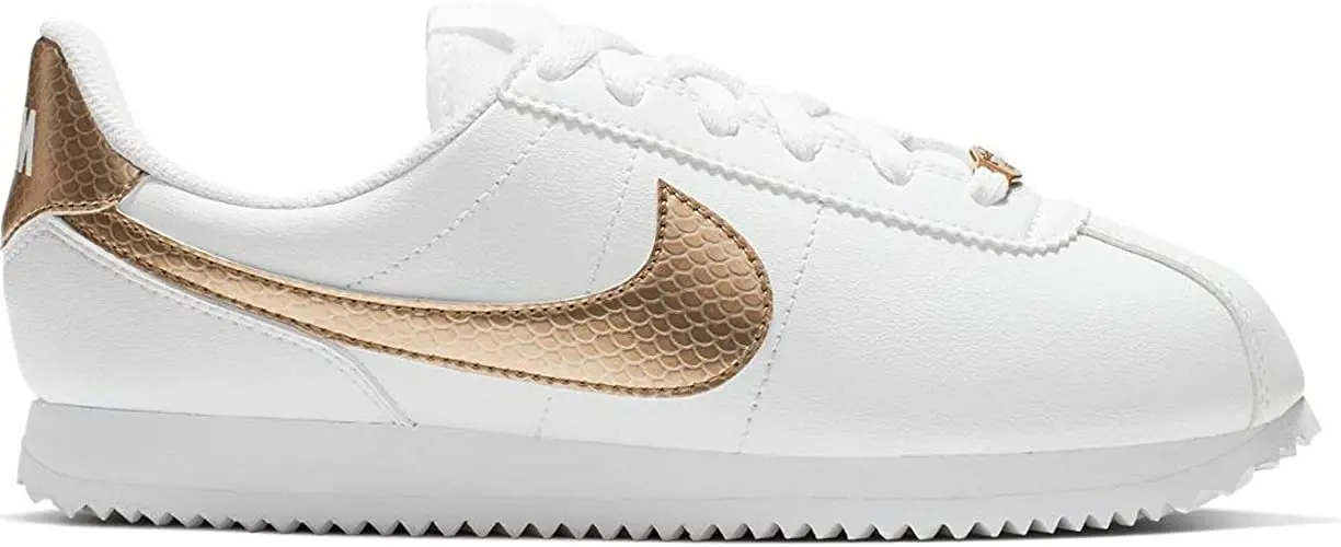 Giày Nike Cortez Basic GS 'White Gold' BV0014-100