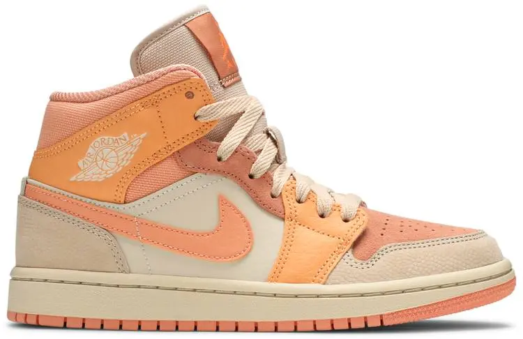 Giày Nike Wmns Air Jordan 1 Mid 'Apricot' DH4270-800 —