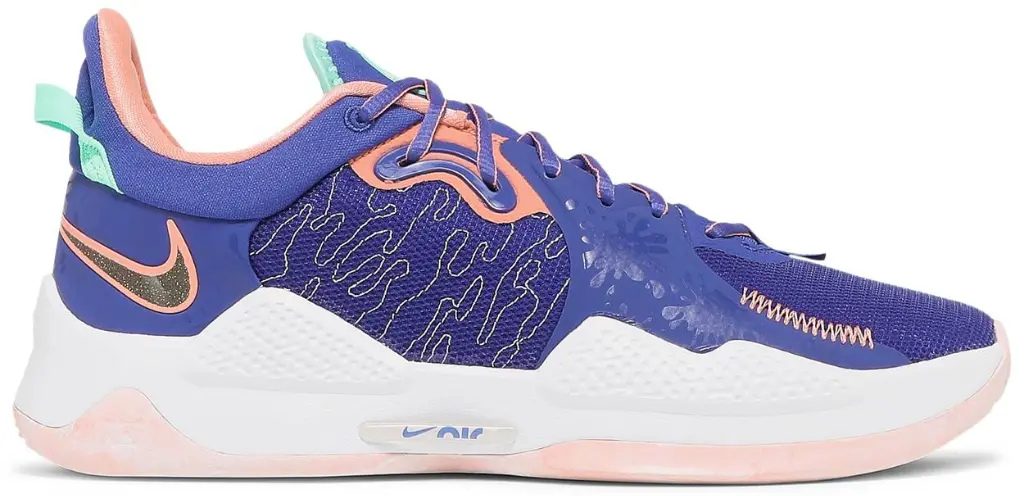Giày Nike PG 5 'LA Drip' CW3143-400