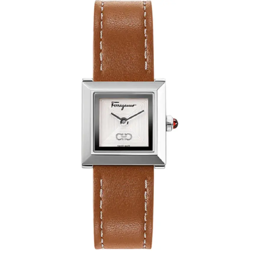Đồng Hồ Salvatore Ferragamo Square 'Silver' 611210-743946