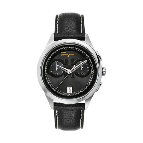 Đồng Hồ Salvatore Ferragamo Racing 'Silver' 611218-743974