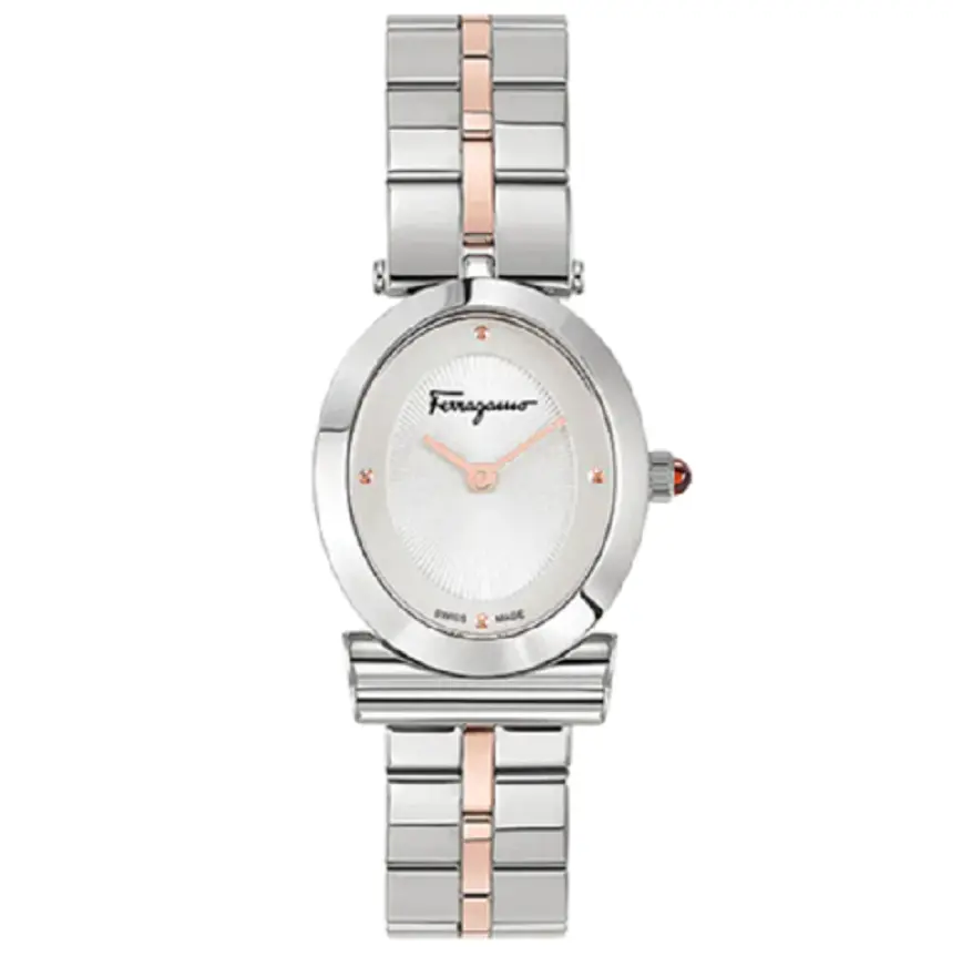 Đồng Hồ Salvatore Ferragamo Miroir 'Silver' 611222-748781