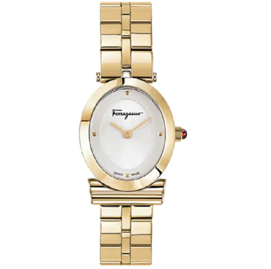 Đồng Hồ Salvatore Ferragamo Miroir 'Gold' 611222-748782