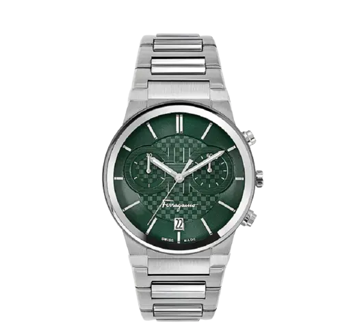 Đồng Hồ Salvatore Ferragamo Sapphire 'Silver' 611224-748806
