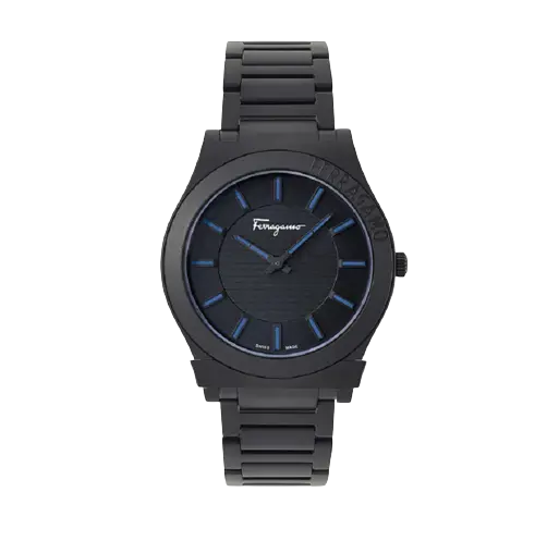 Đồng Hồ Salvatore Ferragamo Gancini Gent 'Blue' 611239-751964