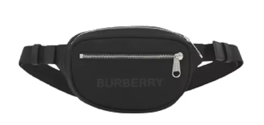 Túi Burberry Small Logo Print Nylon Cannon Black