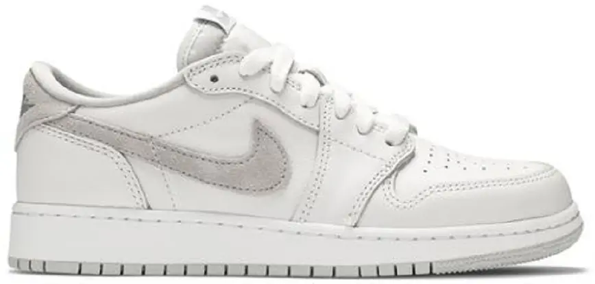 Giày Nike Air Jordan 1 Retro Low OG GS 'Neutral Grey' 2021 CZ0858-100