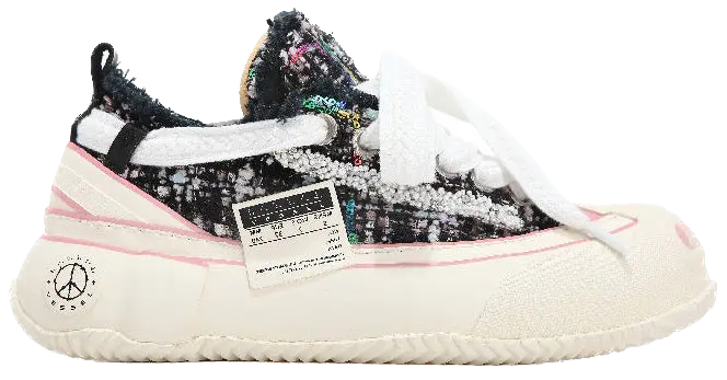 Giày xVESSEL G.O.P. 2.0 MARSHMALLOW Lows 'Black Tweed' S22X46B