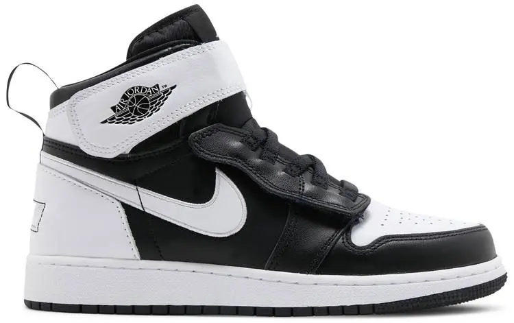 Giày Nike Air Jordan 1 High FlyEase GS 'Black White' DC7986-011