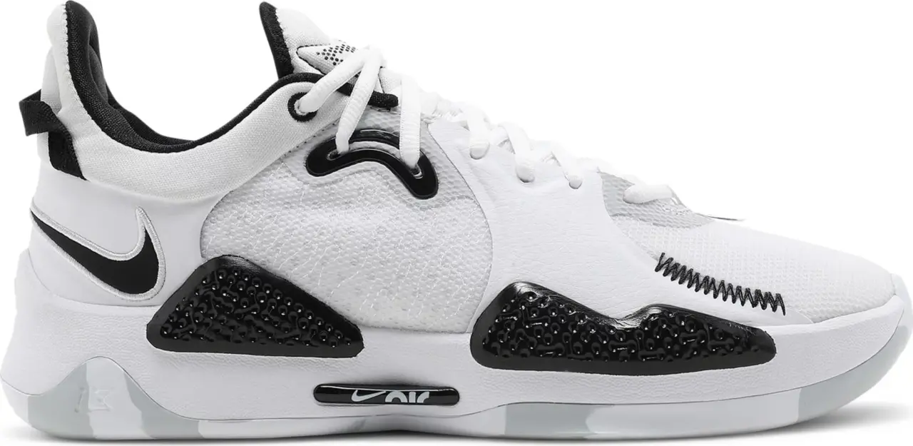 Giày Nike PG 5 TB 'White Black' DA7758-100